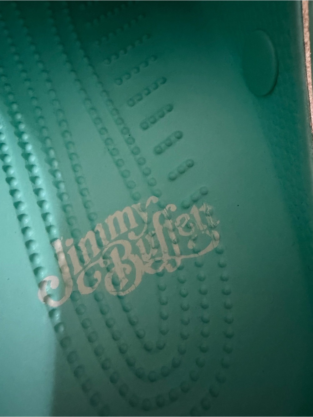 Size W 8 Jimmy Buffet Margaritaville Crocs with Teal Lining - unique - Picture 7 of 7